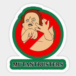Mutant Busters Sticker